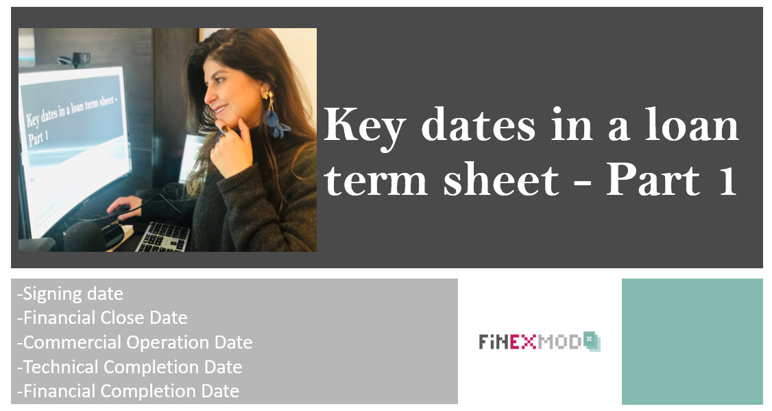 the Commercial Operations Date As the name says, it’s the date on which the commercial operation of the project occurs. If the project is under a concession or has signed any sort of purchase agreement then the definition might refer to the contract between the purchaser and the project. Example from a real loan contract: