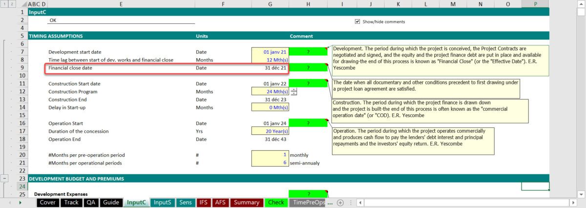 Key dates in a loan term sheet Part 1 Finexmod