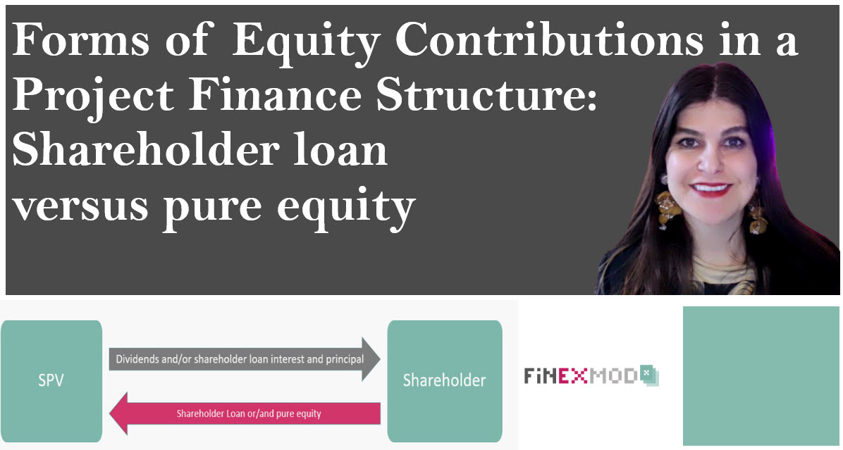 Equity contribution in a project finance transaction, shareholder loan versus share capital