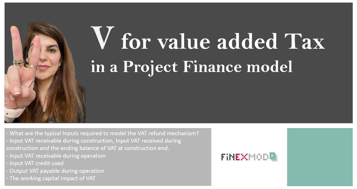 VAT refund mechanism in a Project Finance Model