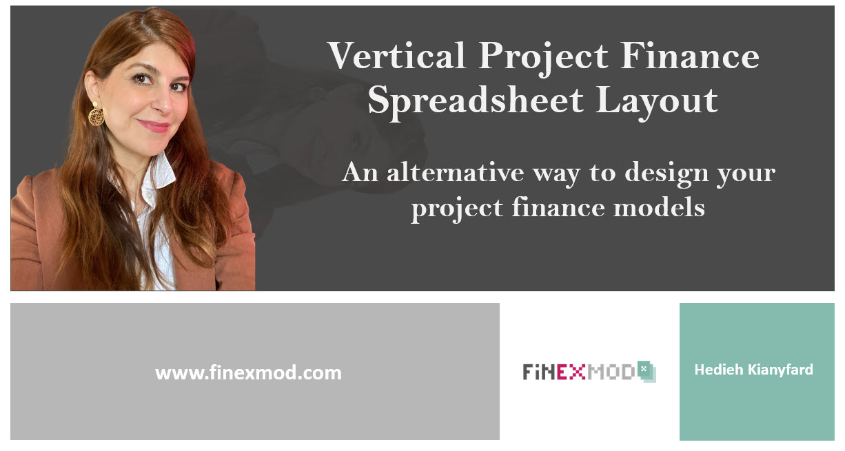 Project Finance Spreadsheet Design Layout