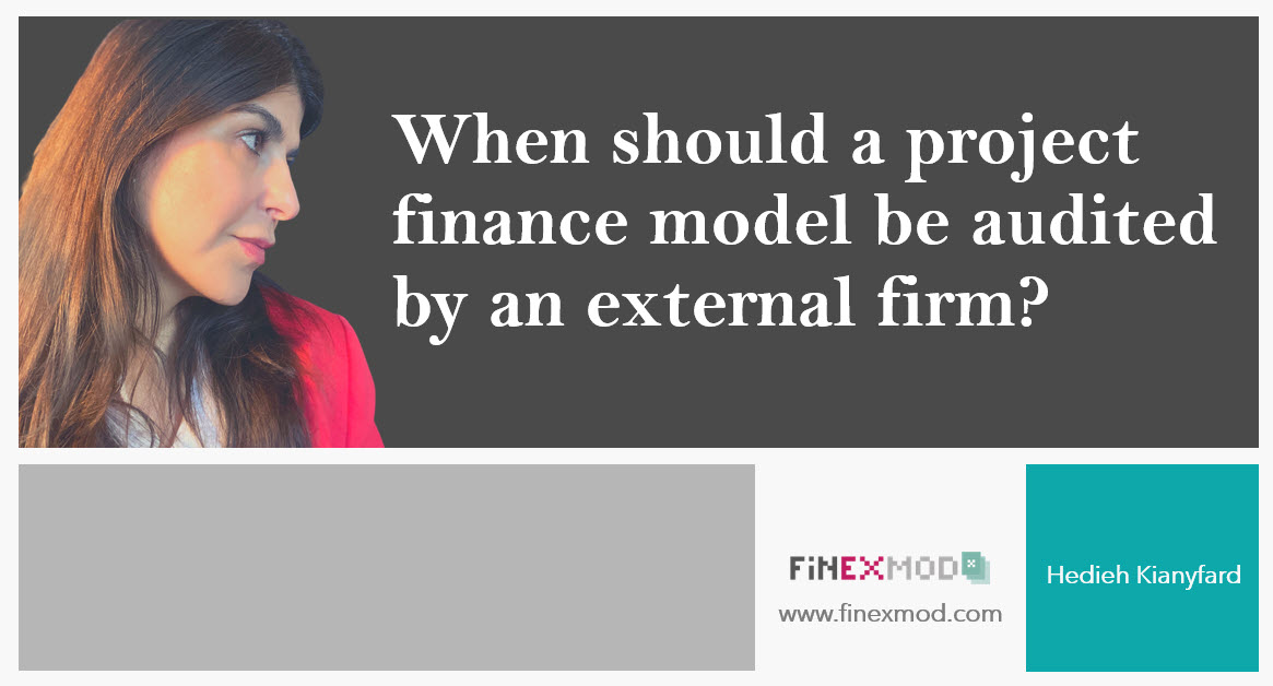 Financial model audit